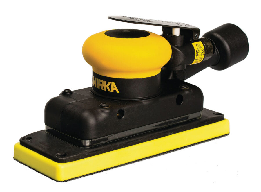 Mirka OS 383CV – Máy chà nhám quỹ đạo khí nén, đế chữ nhật